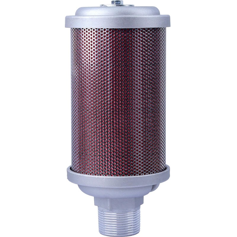 XY-12 Air Compressor Muffler 1-1/4" NPT Air Exhaust Muffler Silencer