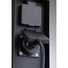 Paulmann Paulmann 94657 Au?enleuchte Steckdosens?ule Rio 2-fach IP44 eckig max.