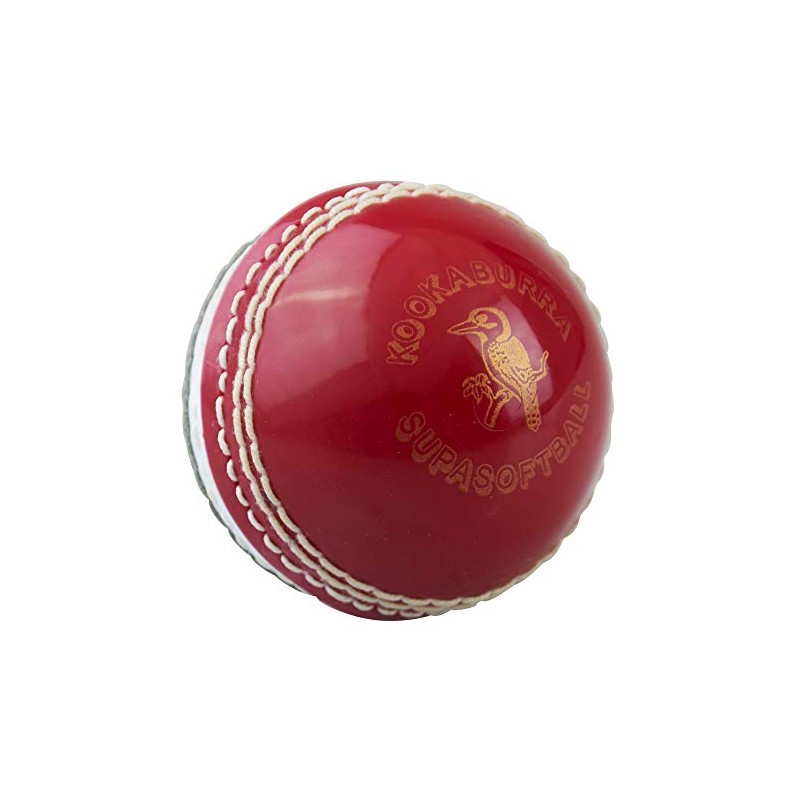 Kookaburra Super Softaball, Red/White, Mens