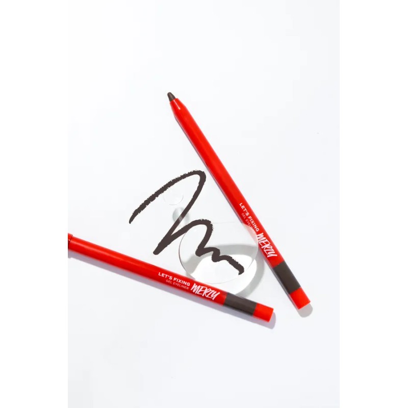 머지 Merzy Let's Fixing Gel Eyeliner Black Moon