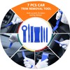 BESTGLOAL 135pcs Dent Puller Kit, Paintless Dent Removal Kit for