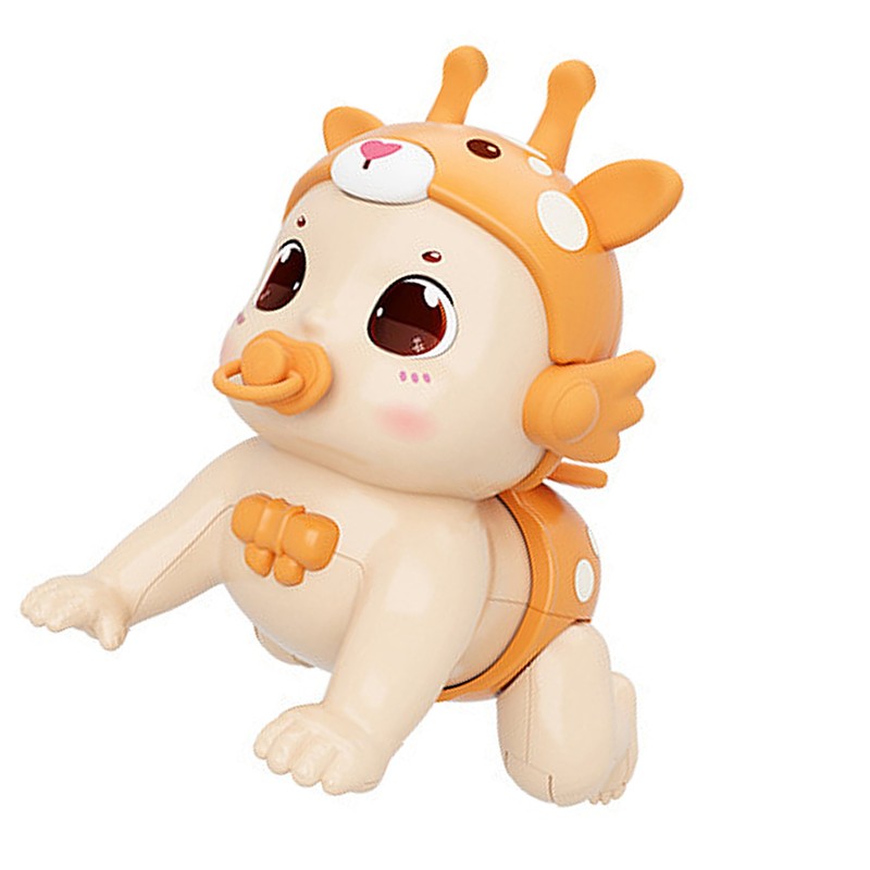 Kids Crawling Animal Toy Singing Record Interactive Electric Cartoon Animal