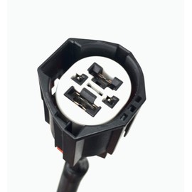 New Equivalent Replacement 8 Foot Pigtail Harness for WPT-1361 WPT-935 PT2530 13574939 and SBL-YAZ-PT10 for SPAL Fans. Mates with A C Delco Brushless Fan 15-81927