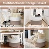 Goodpick Large Storage Basket, 83L Dorm Room Essentials, Blanket Woven