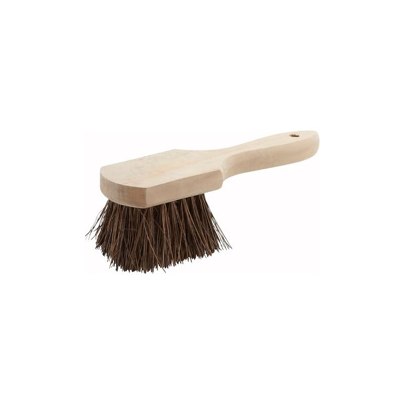 Winco Pot Brush with Wooden Handle, 10-Inch