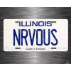 Ferris Bueller day off Nervous?  Metal License Plate