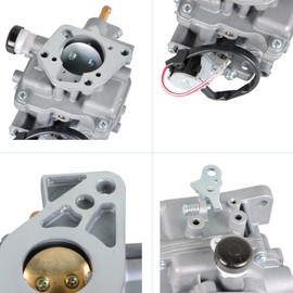 TINVHY 24 853 32-S Carburetor w/Gaskets Replacement for Kohler CH18 18hp CH20 20hp CH22 20hp Engines Fits 13.4 kW 14.9 kW 16.4 kW