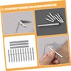 VILLFUL Aesthetics 300pcs Double- Seamless Nails for Skirting Wall Trim
