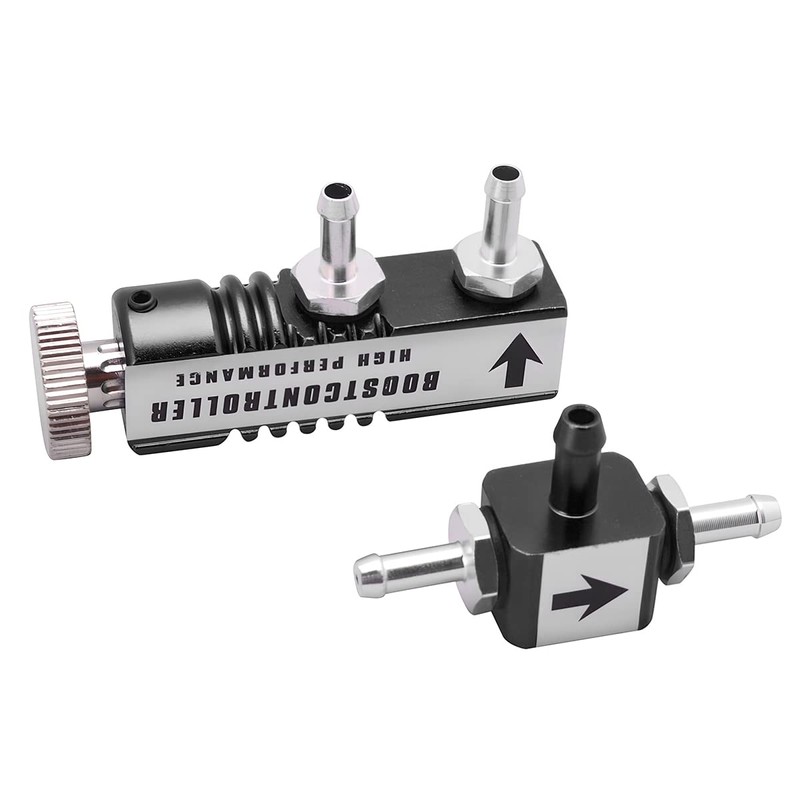 CGEAMDY Manual Turbo Boost Regulator, Aluminium Adjustable Manual Turbo Boost