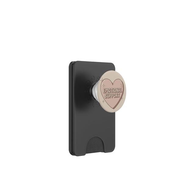 Emotional Support Retro Herz Motiv PopSockets PopWallet für MagSafe