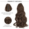 Cybelleza Ponytail Extension Curly Wavy Claw Jaw Pony Tail 18"
