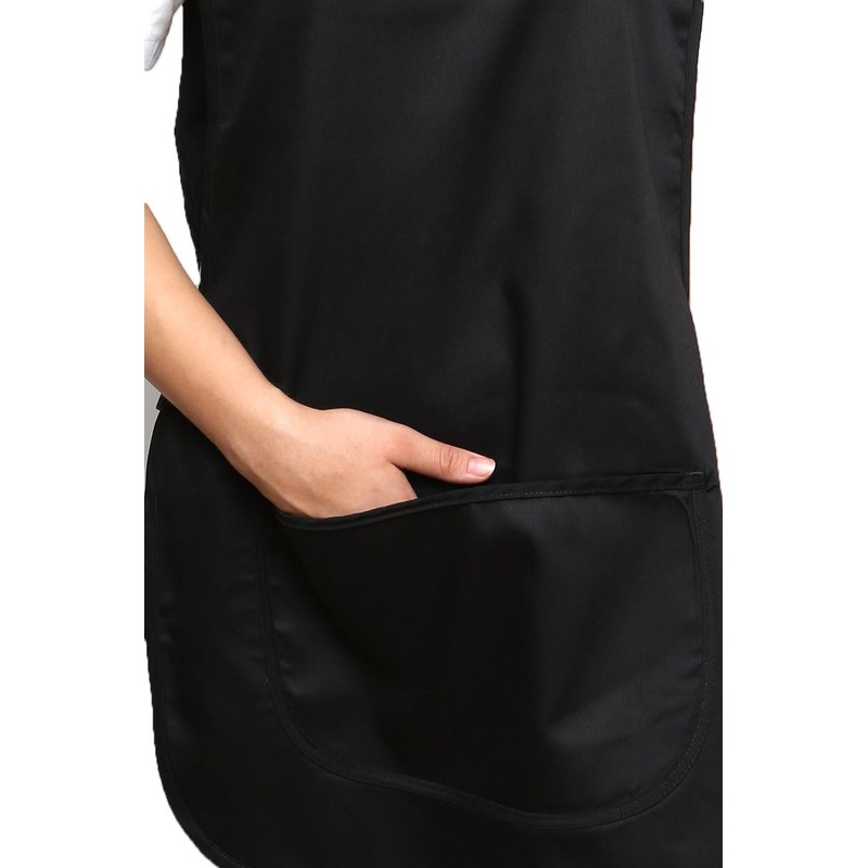 Mirabella Health & Beauty Unisex Hygea Tabard Apron Black L