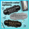 ExcelMark Premium No Soliciting Sign for House - Made in