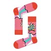 Happy Socks Super Mom Sock Medium Red Women's Shoe Size