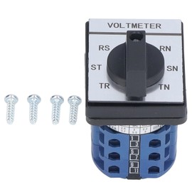 BERM Changeover Switch Rotary Knob Voltage Control 7 Position 3 Phase 3 Wire for Equipment