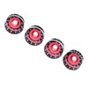 4Pcs Electric Guitar Knob Set Acrylic Volume Tone Control Guitar