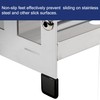LRUI Pizza Peel Rack, Steel 4 Available Slots for Pizza