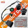 MQparts 645-745 Headlight Wiring Harness Socket Compatible with Silverado 1500