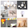5W LED Globe Bulb G45(G14) Dimmable Light Bulb, 50W Incandescent