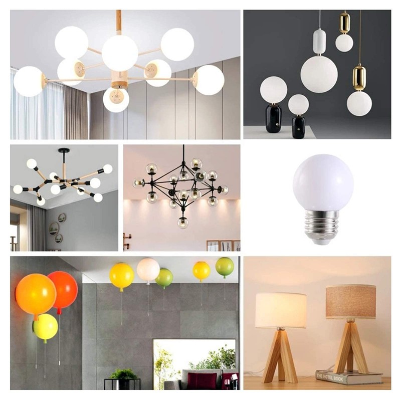 5W LED Globe Bulb G45(G14) Dimmable Light Bulb, 50W Incandescent