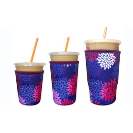 Koverz 3-Pack Iced Coffee Sleeve SET OF 3 - Midnight Mums