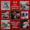 G4GADGET Strong Quality 16pc Watch Repair Tool Kit Easy Operation