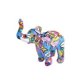 Wild Republic Message from The Planet, Elephant, Stuffed Animal, 12 inches, Gift for Kids, Plush Toy, Made from Spun Recycled Water Bottles, Eco Friendly, Child’s Room Decor