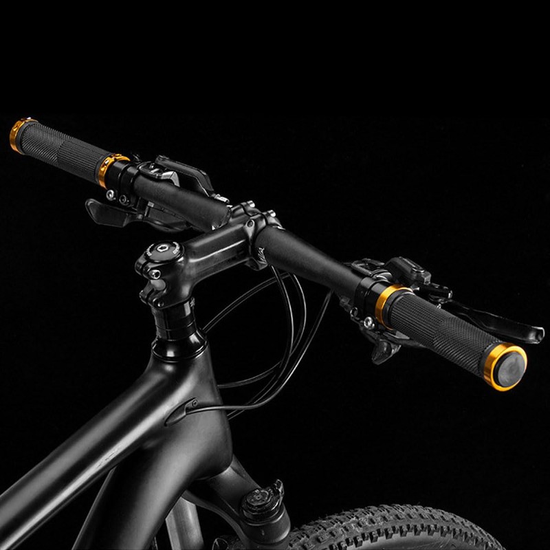 Bicycle Grip, Anti-Slip, Rubber, Easy Grip, Shock Absorption, Easy Installation,