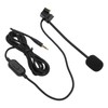 Cantilever Microphone Cable Earphone Audio Cable with Volume Control Mute