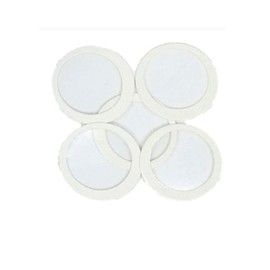 Fartime 30Pcs Kazoo Flute Diaphragms,Kazoo Natural Skin Membranes for Metal and Plastic Kazoos