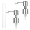 2 Pack Lotion Soap Dispenser Pump Replacement Soap Pump Dispenser