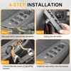 MMOWW Master Power Window Switch with Bezel Compatible with 2002-2009