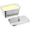 Jugde Butter Holder (Takes Most 500g tubs), Stainless Steel, Silver,