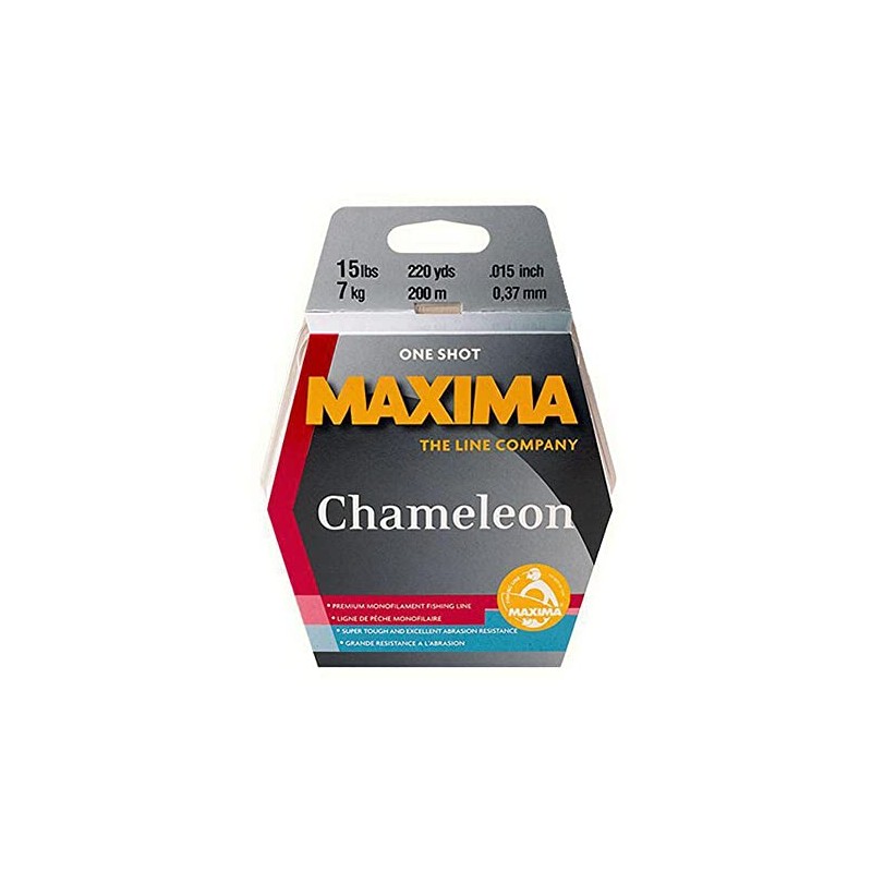 Sunset MAXIMA ONE SHOT 15LB CHAMELEON Brown, 200m