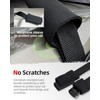 Abahub Soft Roof Rack Pads with 2 Tie Down Straps,