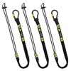 BearTOOLS ANSI-Approved Tool Lanyard with Spring Screw Lock Carabiner - 3Ft Heavy-Duty, Max load 17lbs - Premium Nylon Tether - Adjustable Loop - Prevent Falling Objects - Shock Absorbing Lanyard