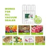 Bonsenkitchen 6 Rolls Bonsenkitchen Vacuum Sealer Bags – 8” &