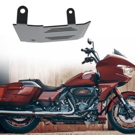 Motorcycle Skid Plate for Harley Touring, Lower Engine Chassis Guard Protection Compatible with Harley Davidson Touring CVO Road Glide, Street Glide, 2024-Up, Black
