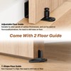 Signstek 5FT Sliding Barn Door Hardware Kit Heavy Duty with