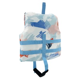 TaktZeit Kids Swim Float Vest Toddler Swim Vests 30-50 lbs (Blue Ink)