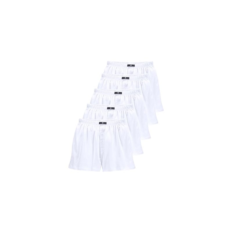 H.I.S Men’s Wide Boxer Shorts Classic Cut 5 Pack -