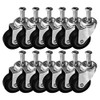 FactorDuty 12 Pack Heavy-Duty 2" Swivel Caster Wheels for Creeper