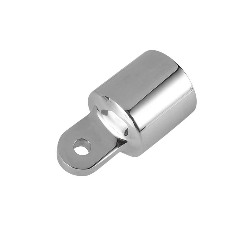 SEIWEI 1PCS 316 Stainless Steel Pipe Eye End Cap Bimini
