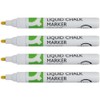 Q-Connect Chalk Markers Medium Tip White (Pack of 4)
