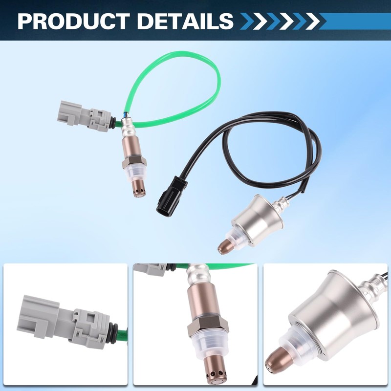 JUSNBASR 234-9307 234-9304 2 PCS Upstream Downstream Oxygen O2 Sensor