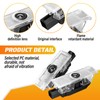 2Pcs Door Lights Logo for Dodge Challenger 2015-Present, Puddle Lights,