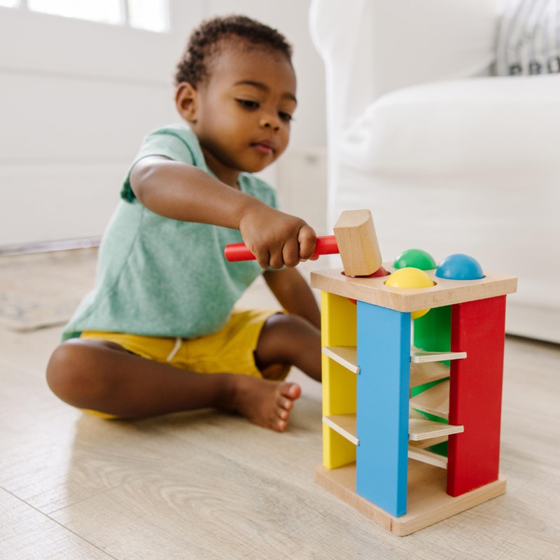 Melissa & Doug Pound and Roll Tower | Developmental Toy