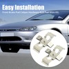 Hoypeyfiy BPF1266C Front Brake Pads Fitting Pins Kit with Disc