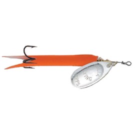 MEPPS AGLIA Flying C 10g 15g 25g, 5 Colours, Trout Salmon BROCHET Bar (Orange-Silver, 25g)