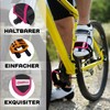 ONIPAX Pair of Bicycle Pedal Straps with Clips (Pink)